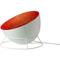 in-es.artdesign lampadaire h2o f (blanc / rouge - acier et nebulite)