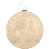 in-es.artdesign lampe à suspension pour extérieur luna 4 out (blanc - nebulite)