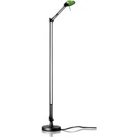 luceplan lampadaire berenice d12npi (noir abat-jour vert - aluminium et verre)