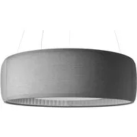luceplan lampe à suspension silenzio (ø120 cm gris pâle - tissu kvadrait remix 2)