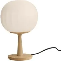luceplan lampe de table lita structure en frêne ø 18 cm d92=18+d92/2