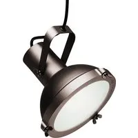 nemo lampe à suspension projecteur 165 (moka - aluminium et verre)
