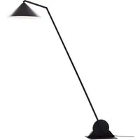 northern lighting lampadaire gear floor (noir - acier verni)