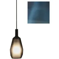 penta light lampe à suspension mom family slim (bleu avio - verre borosilicate)
