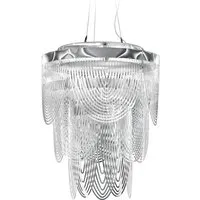slamp lampe à suspension ceremony prisma (prisma ø 55 cm - lentiflex)