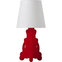 slide lampe de table pour intérieur lady of love (rouge - polyéthylène)