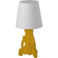 slide lampe de table pour intérieur lady of love (jaune - polyéthylène)