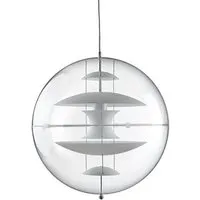verpan lampe à suspension vp globe (ø 40 cm - réflecteurs en verre)