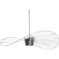 petite friture lampe à suspension vertigo (petit / scarabée noir irisé - fibre de verre et polyuréthane)