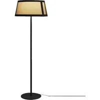 tooy lampadaire lilly 558.65 (variateur sur câble, beige avec maille noire - verre et métal)