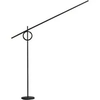 pallucco lampadaire tangent xl (noir - aluminium verni)