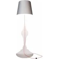 youmeand lampadaire demì 180° (blanc - acier)
