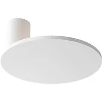 rotaliana lampe murale applique ou lampe au plafond plafonnier collide h0 (blanc, 2700k - aluminium)