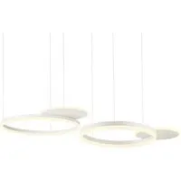 redo group lampe à suspension sigua ronde (110 cm, blanc sablé - métal)