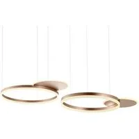 redo group lampe à suspension sigua ronde (110 cm, caffè sablé - métal)
