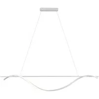 redo group lampe à suspension savage (150 cm, blanc mat - métal)
