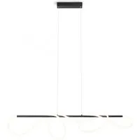 redo group lampe à suspension corral (120 cm, noir sablé - métal)