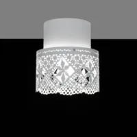 bsweden lampe à suspension gladys 19 blanc diamètre 19 cm