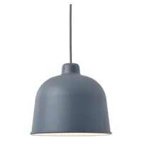 muuto lampe à suspension grain blue grey