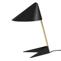 warm nordic lampe de table ambience black noir-brass