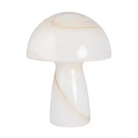 globen lighting lampe de table fungo beige 30 cm