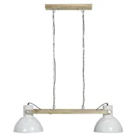 pr home lampe à suspension ashby double 110 cm white