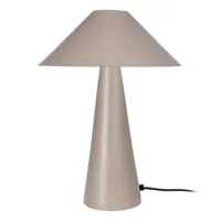 globen lighting lampe de table cannes taupe