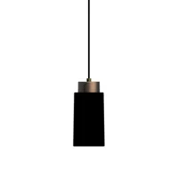 herstal suspension edge small noir mat-bronze