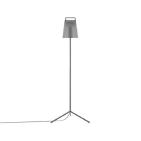 normann copenhagen lampadaire stage grey, acier revêtu par poudre