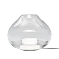 innolux lampe de table sula verre transparent