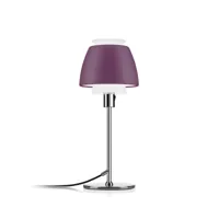 atelje lyktan lampe de table buzz violet poudré, led