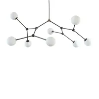 101 copenhagen lustre drop chandelier bulp gris