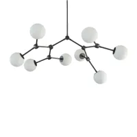 101 copenhagen lustre drop chandelier bulp mini gris