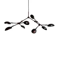 101 copenhagen lustre drop chandelier mini noir brûlé