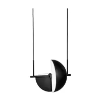 oblure suspension trapeze ø28,1 cm noir