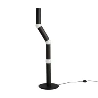oblure lampe sur pied lightbone 124,3 cm chêne noir