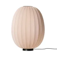 made by hand lampe sure pied knit-wit 65 high oval level sand stone