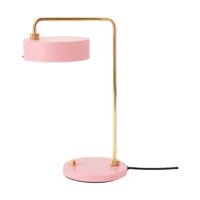 made by hand lampe de table petite machine light pink