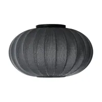 made by hand lampe murale/plafonnier knit-wit 57 oval black