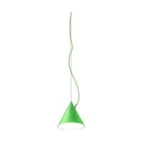 noon suspension castor 20 cm vert clair-vert clair-argent