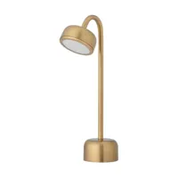 bloomingville lampe de table portable niko 35 cm brass
