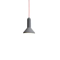 suspension - torch cone s1 gris / câble rouge