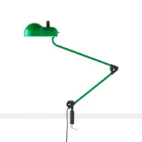 lampe de bureau - topo à pince vert