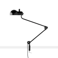 lampe de bureau - topo à pince noir