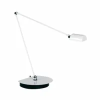 lampe de bureau - cloe led blanc mat