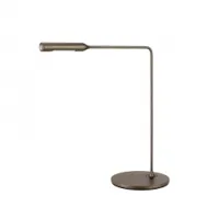 lampe de bureau - flo desk bronze métallique