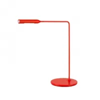 lampe de bureau - flo desk rouge mat