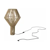 lampe à poser en corde naturel spinn - pholc