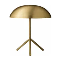 lampe de table finition or brossé 40 cm - bloomingville