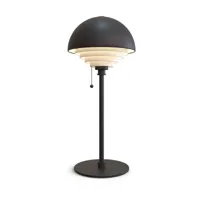 lampe de table noire motown - herstal